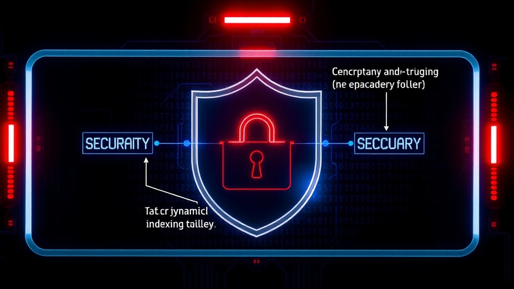 A conceptual diagram illustrating the dynamic indexing and secondary key trigger in Carmageddon's encryption.