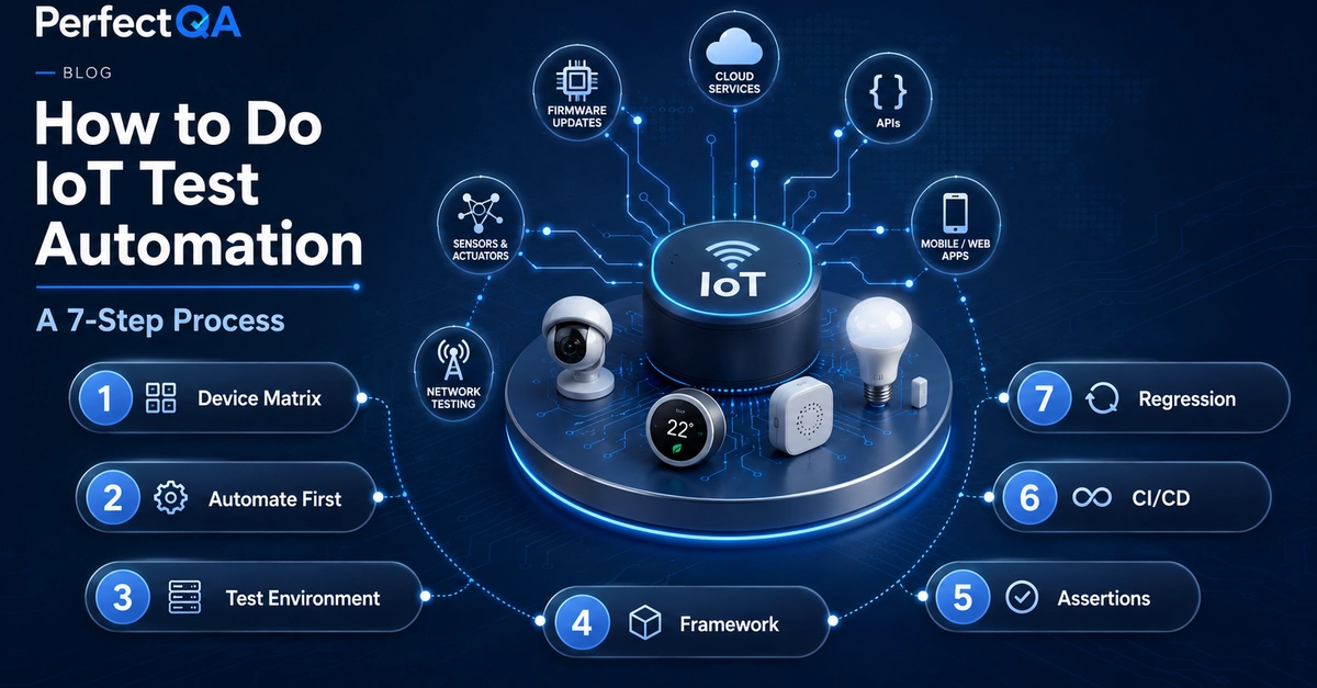 7-Step Process for Robust IoT Test Automation