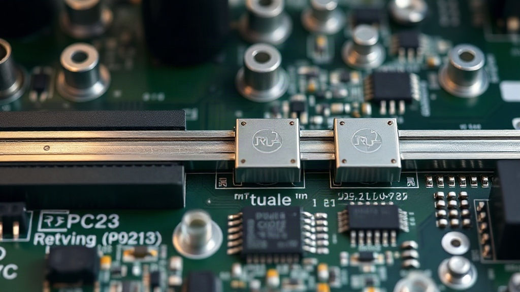 Close-up view of the new high-precision linear rails on the Prusa CORE One L+ axes.