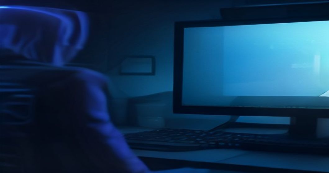 Illustration of a computer mouse cursor moving erratically on a Windows desktop