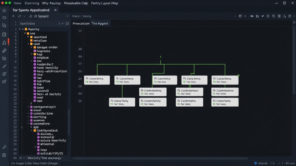 Sentry UI showing a hierarchical view of application performance spans