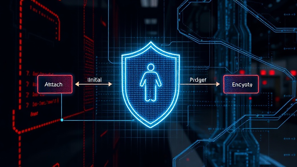 Diagram illustrating the multi-stage attack flow from initial breach to agent compromise