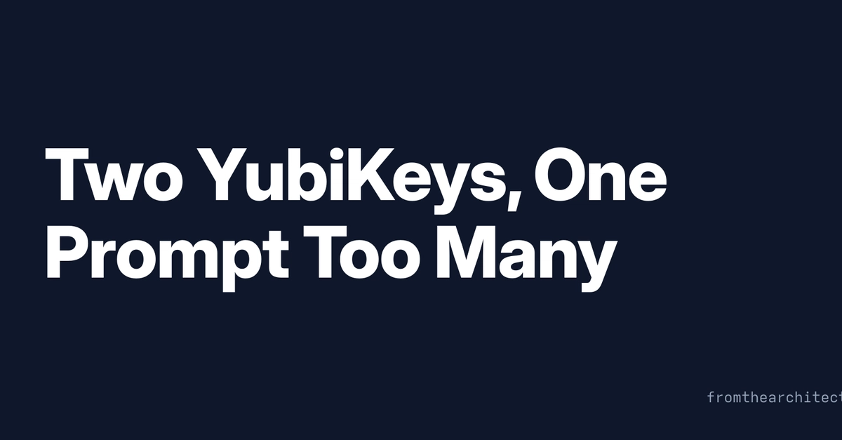 YubiKey PIN Failures Expose SSH Agent Conflict