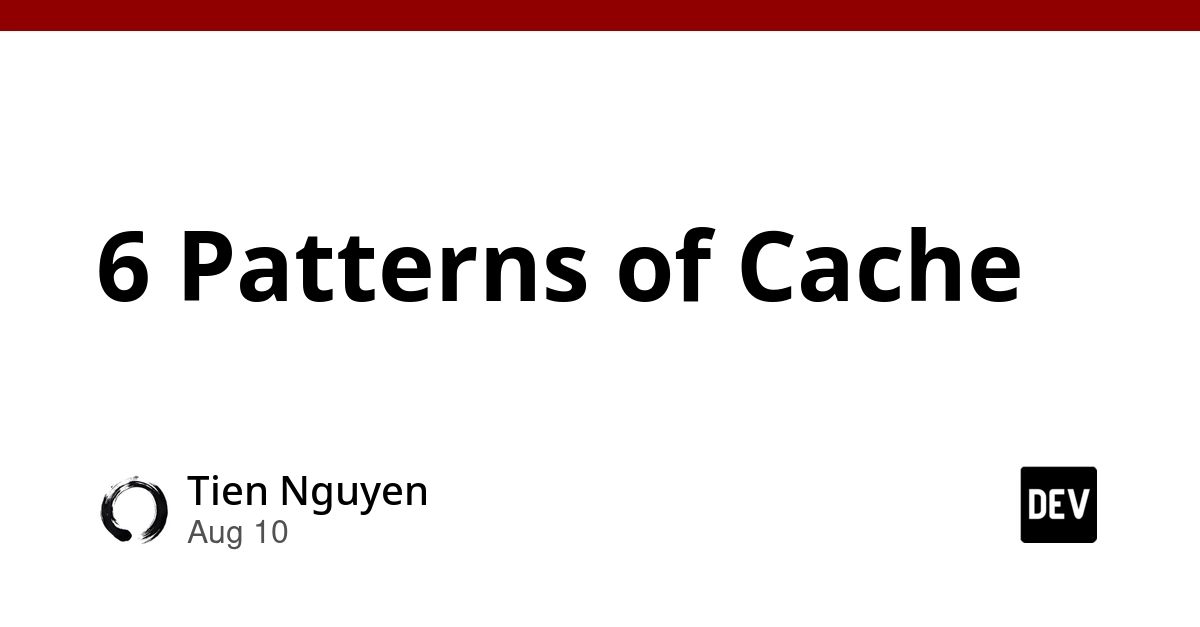 Cache Patterns: Beyond Faster Reads, Towards Complexity Management