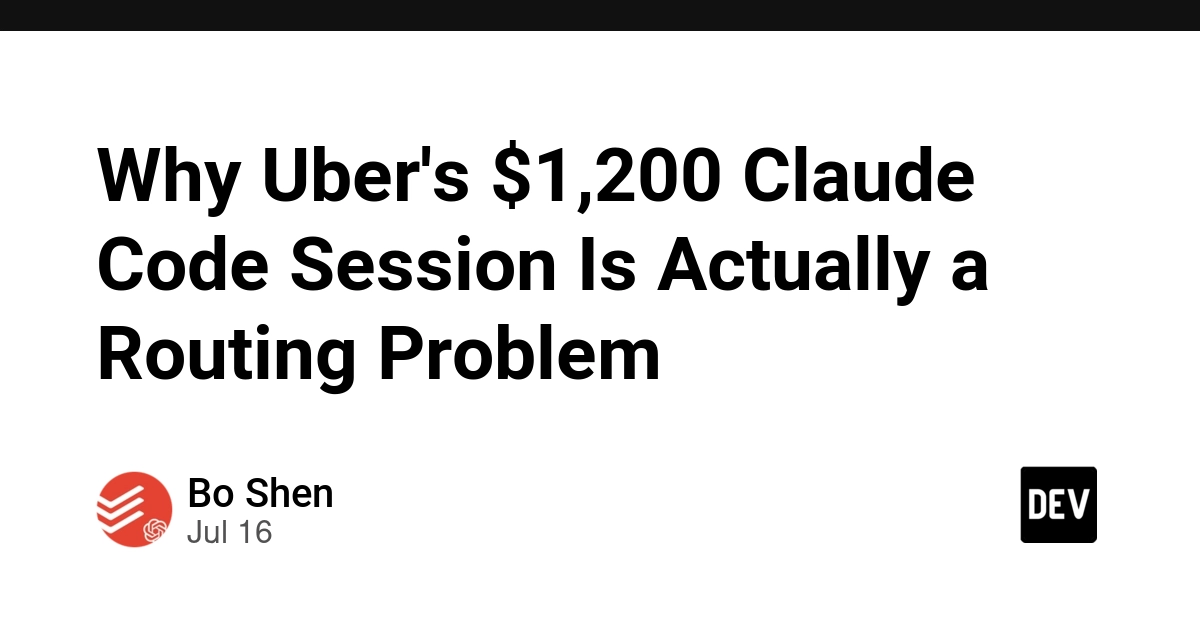 Uber's $1,200 Claude Session Reveals Costly AI Routing Failure