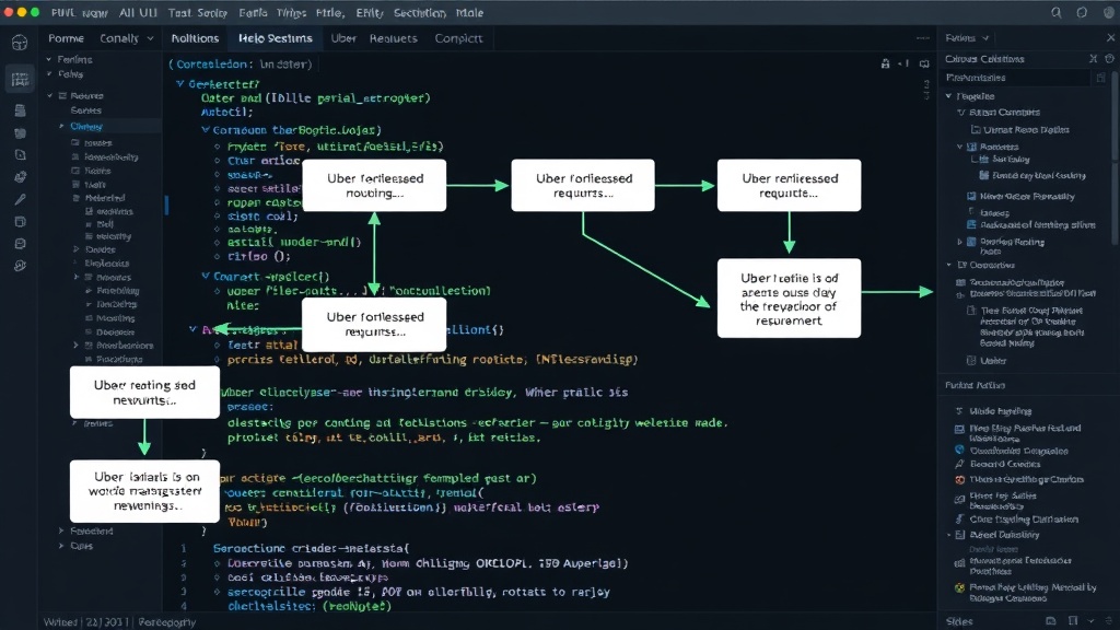 Diagram illustrating the flow of AI coding requests without intelligent routing