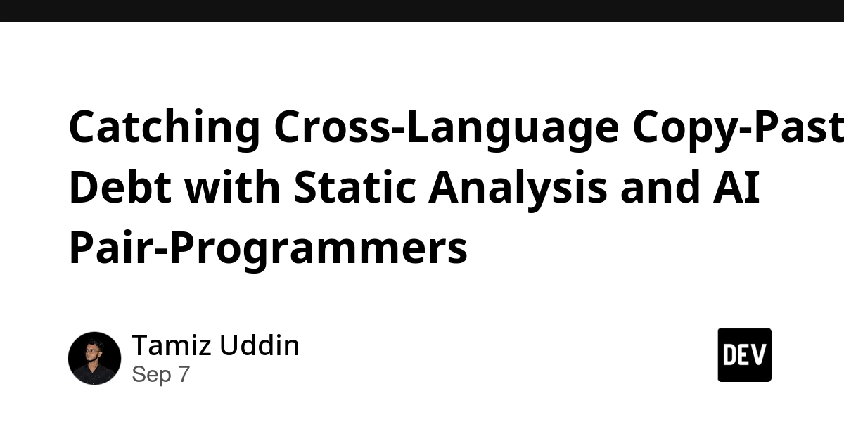 AI and Static Analysis Tackle Cross-Language Copy-Paste Debt