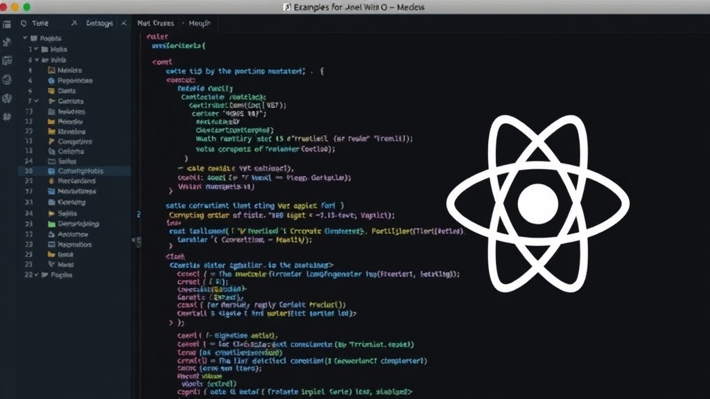 Example of an inline SVG icon component in React for a website template