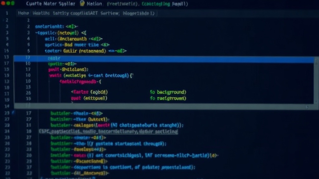 CSS code snippet showing button styling with background and color variables