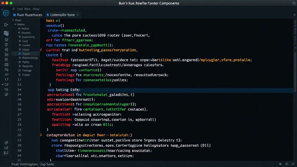 Rust compiler output demonstrating successful build of Bun's core components