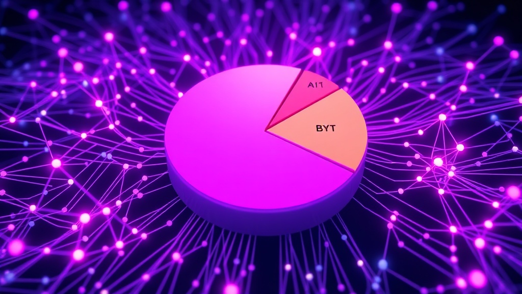 Pie chart illustrating the byte distribution of an AI model's request payload.