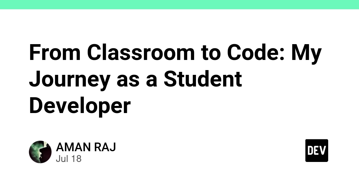 Student Dev's Path: From BCA Classroom to AI Agent Projects
