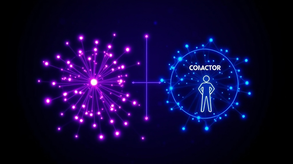 Conceptual diagram illustrating the 'conductor' and 'player' roles in Agents Concerto
