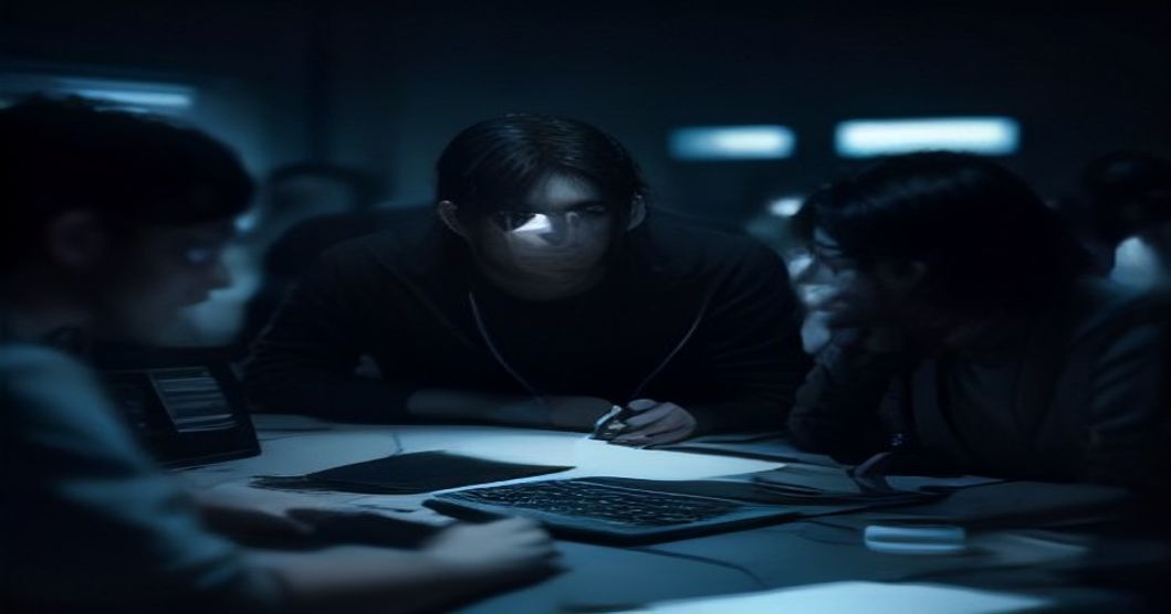 Code review session where developers discuss and address technical debt.