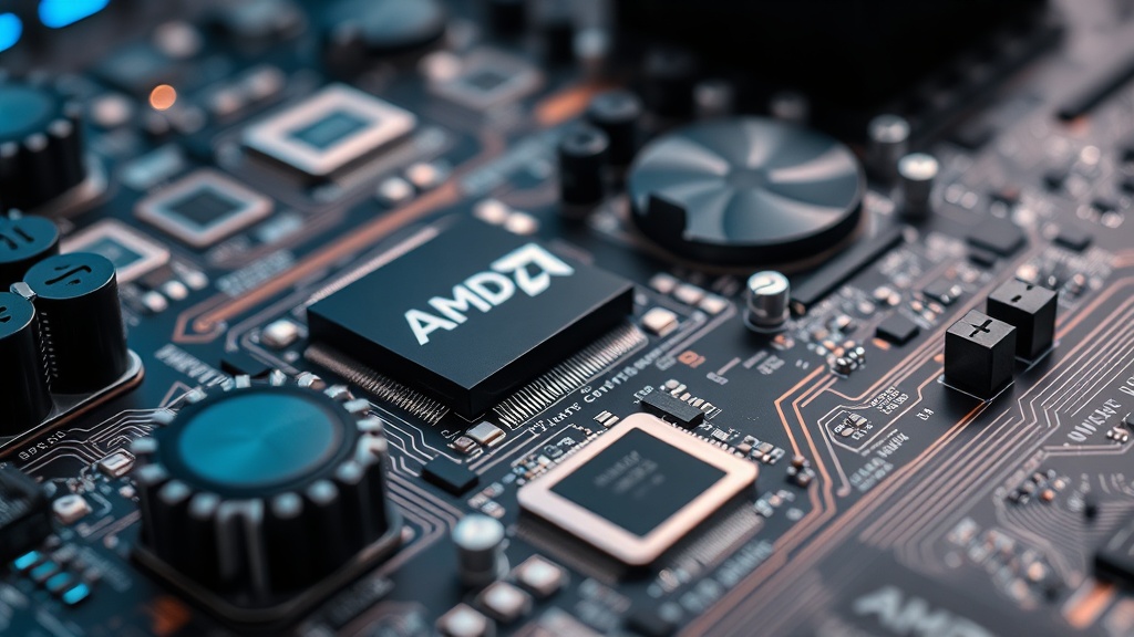AMD Instinct GPUs powering AI workloads in a data center environment.