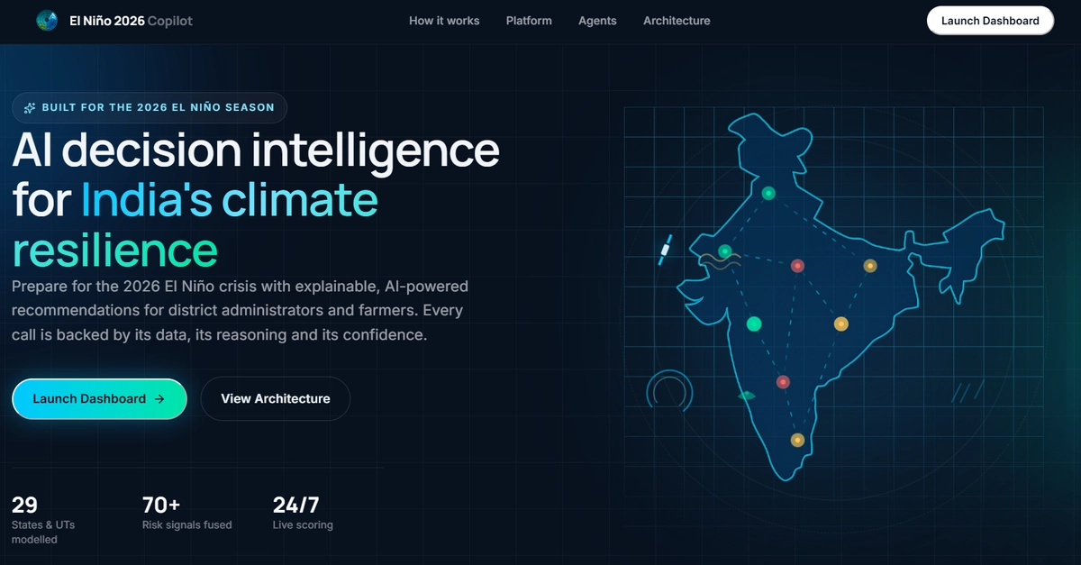 AI Copilot Aids India's El Niño 2026 Crisis Preparedness