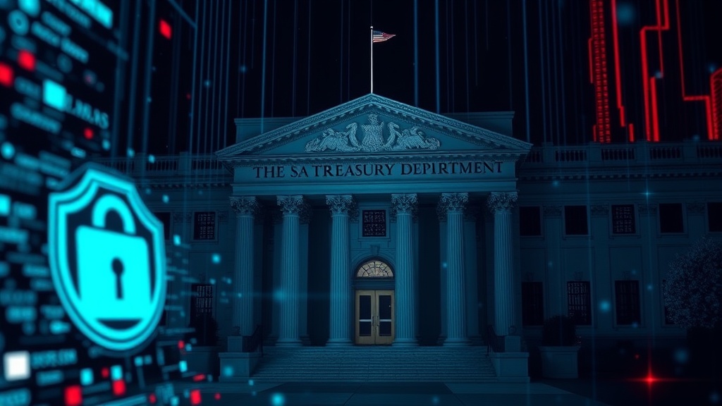 U.S. Treasury Department building exterior, symbolizing financial sanctions enforcement