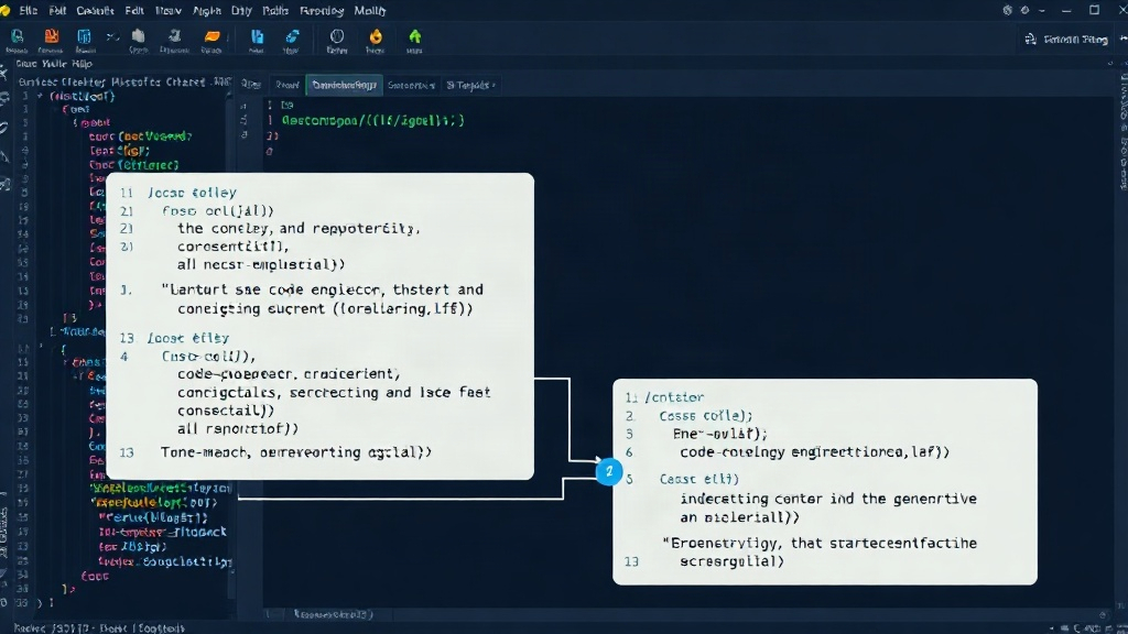 Diagram illustrating the difference between AI-generated code and the underlying engineering rationale