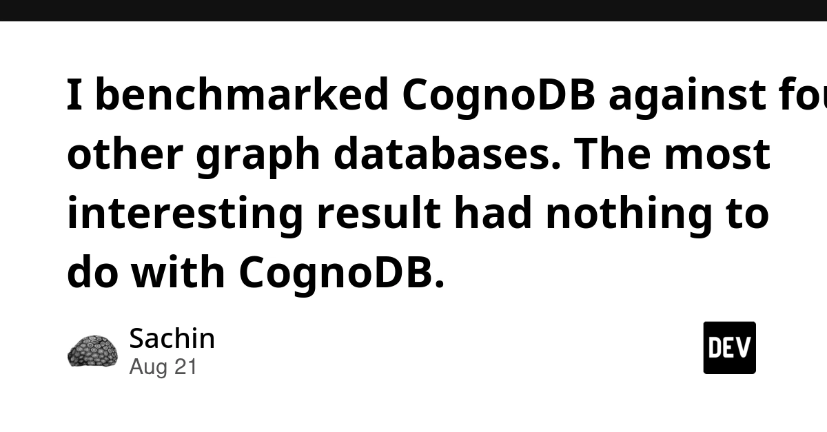 Neo4j Crashes Under Load in Graph Database Benchmark