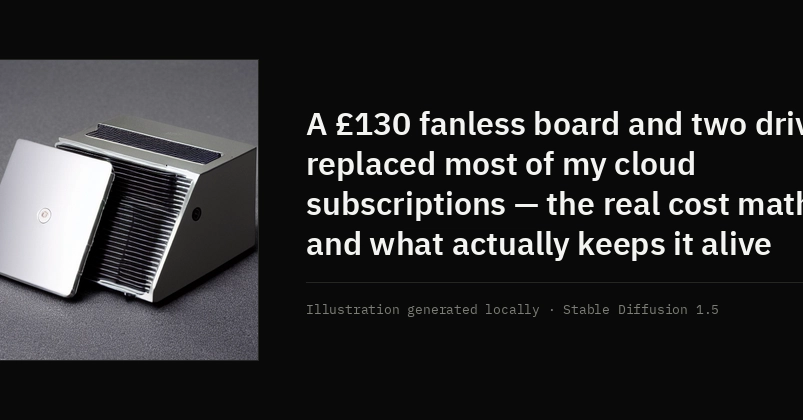 £130 Fanless PC Replaces Cloud Subscriptions: Cost, Performance, and Pitfalls