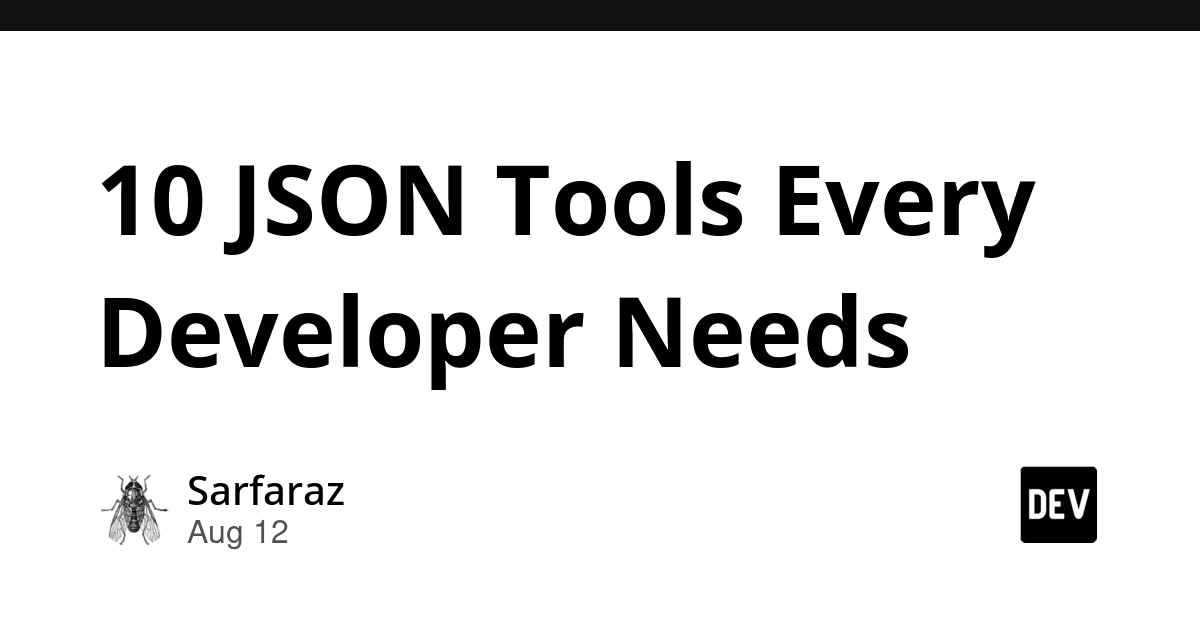 10 Essential JSON Tools for Developers