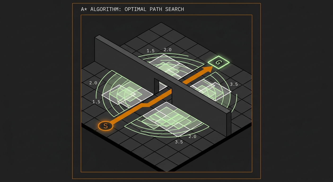 A* Search Algorithm: How Games Find Efficient Paths