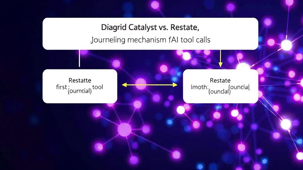 Diagram illustrating Restate's journaling mechanism for AI tool calls