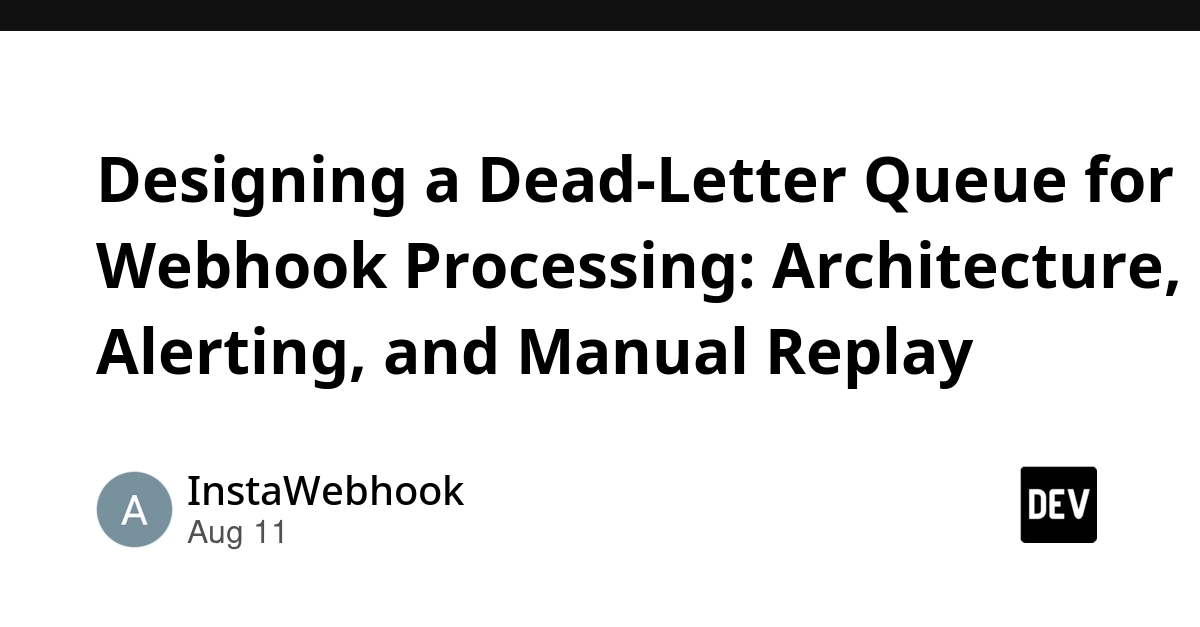 InstaWebhook Launches Dead-Letter Queue for Robust Webhook Error Handling