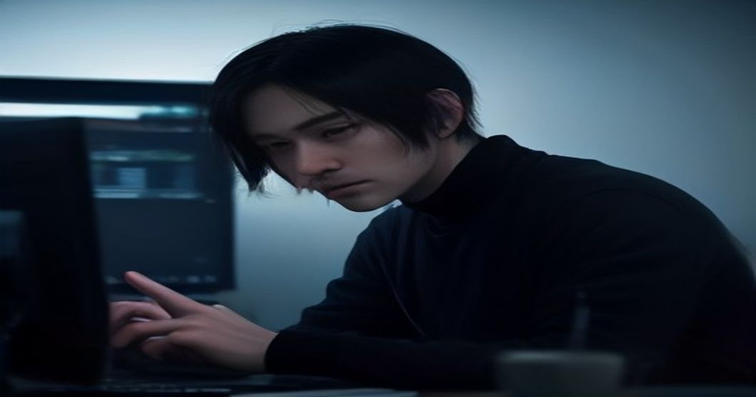 Developer reviewing AI-generated code in a GitHub pull request interface