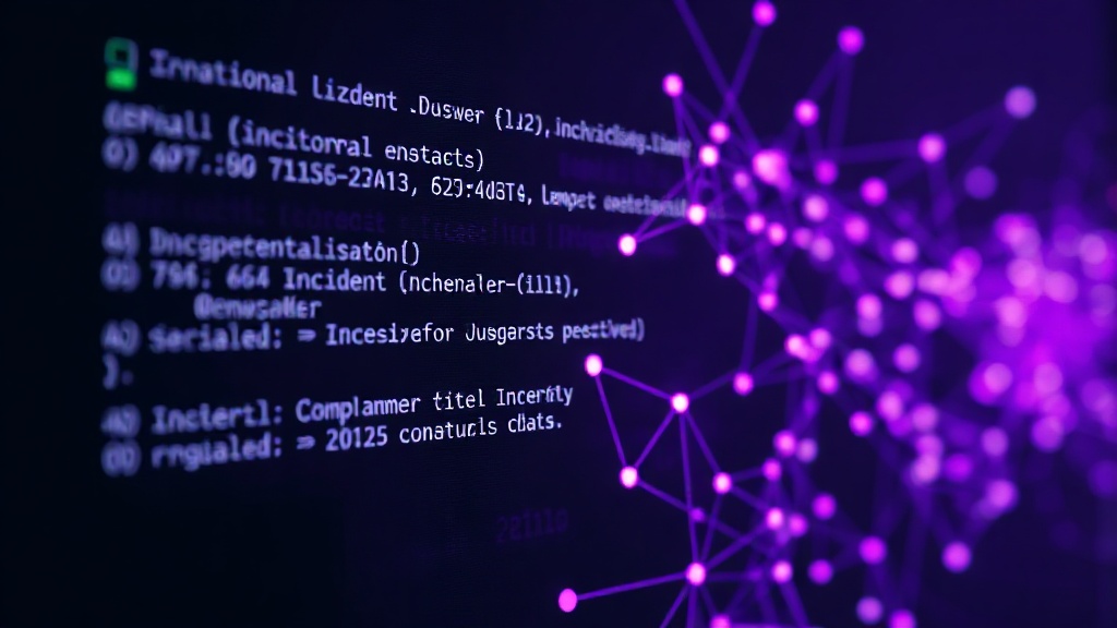 Terminal output showing ai-incident-commander processing incident data