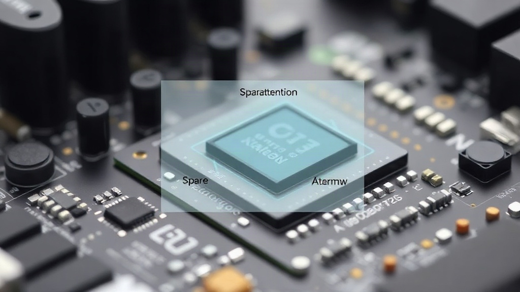 Diagram illustrating the sparse attention mechanism in Xiaomi MiMo v2.6