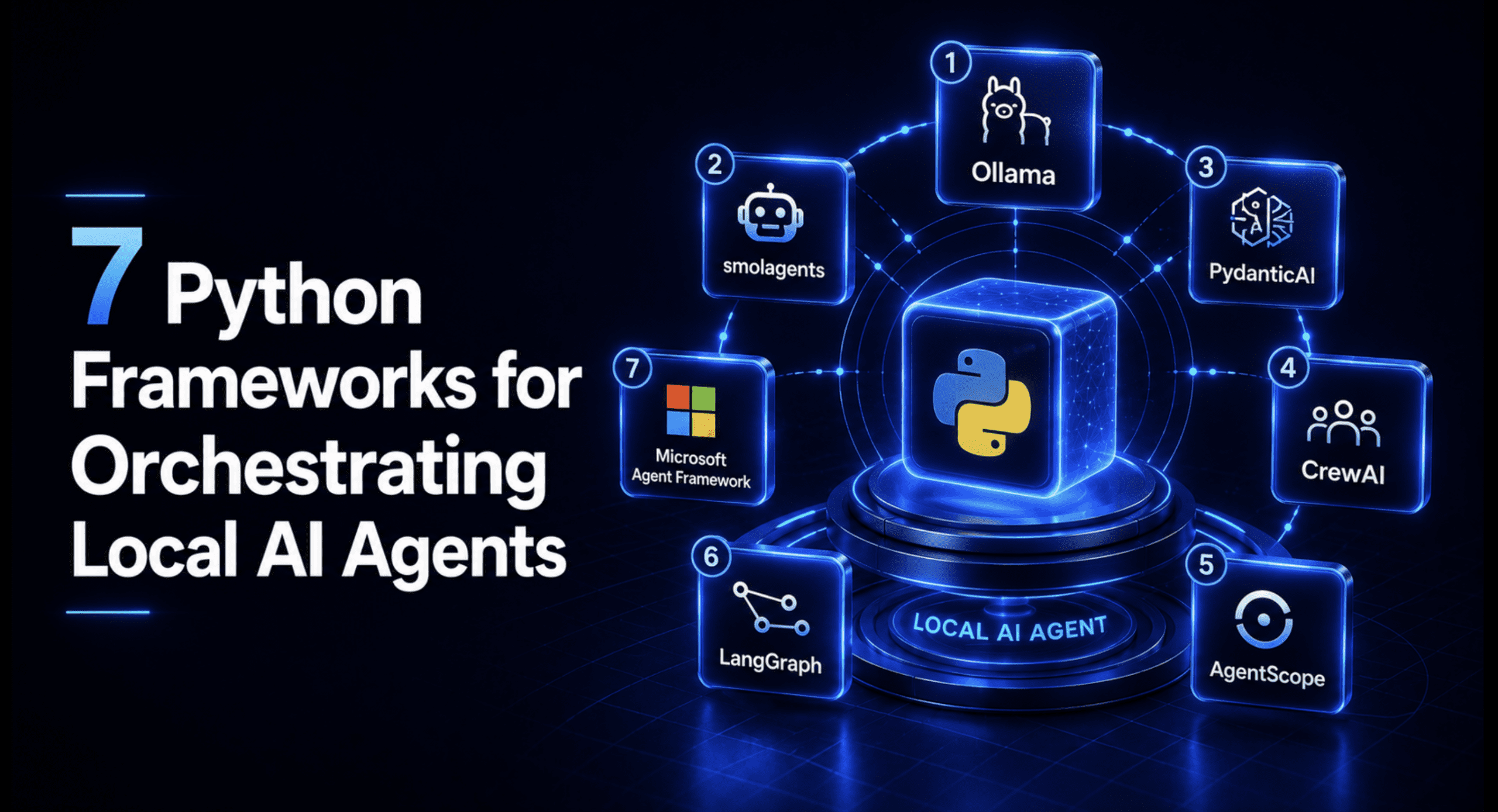 7 Python Frameworks for Orchestrating Local AI Agents in 2026