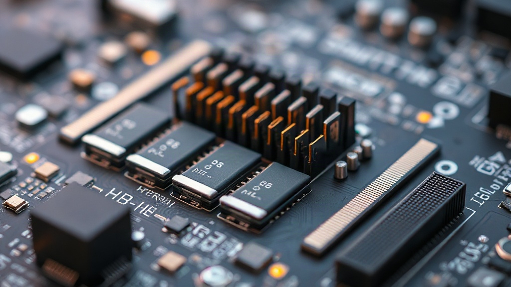 Diagram illustrating the architecture of High Bandwidth Memory (HBM) compared to standard DRAM.