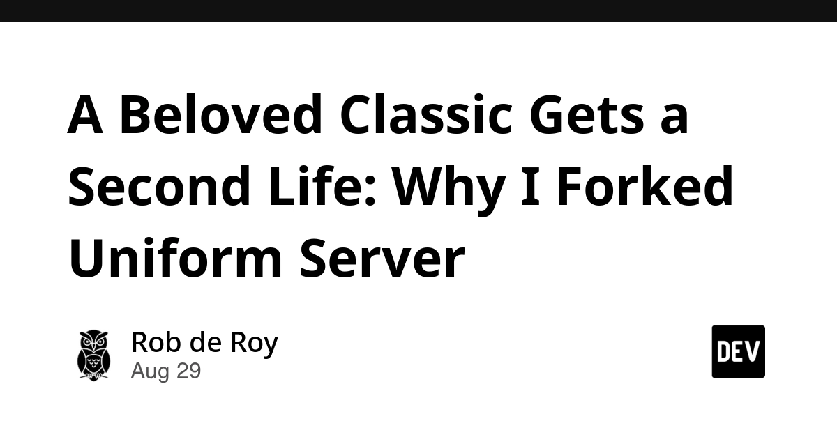 Uniform Server Forked to Modernize Beloved Portable WAMP Stack