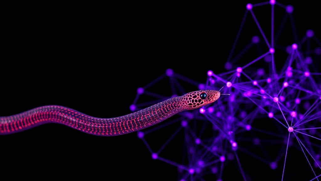 Demonstration of a vision-language model playing the game Snake