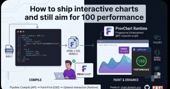 Ship Interactive Charts Fast: Compile Data to HTML/CSS First
