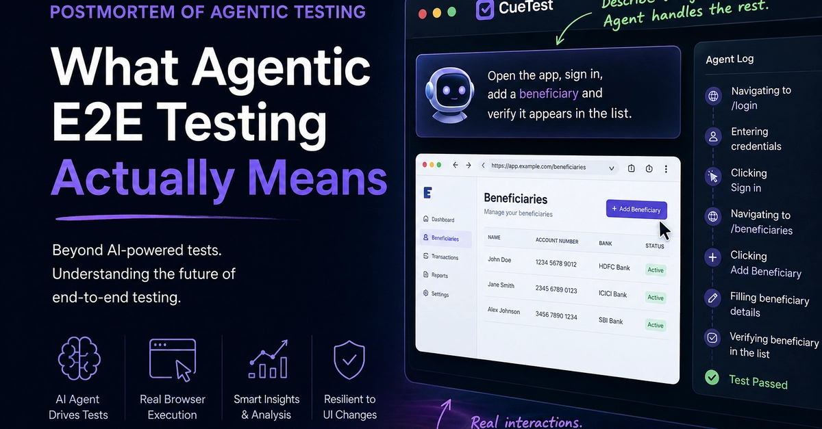 Agentic Testing vs. AI-Powered Testing: Defining the Difference