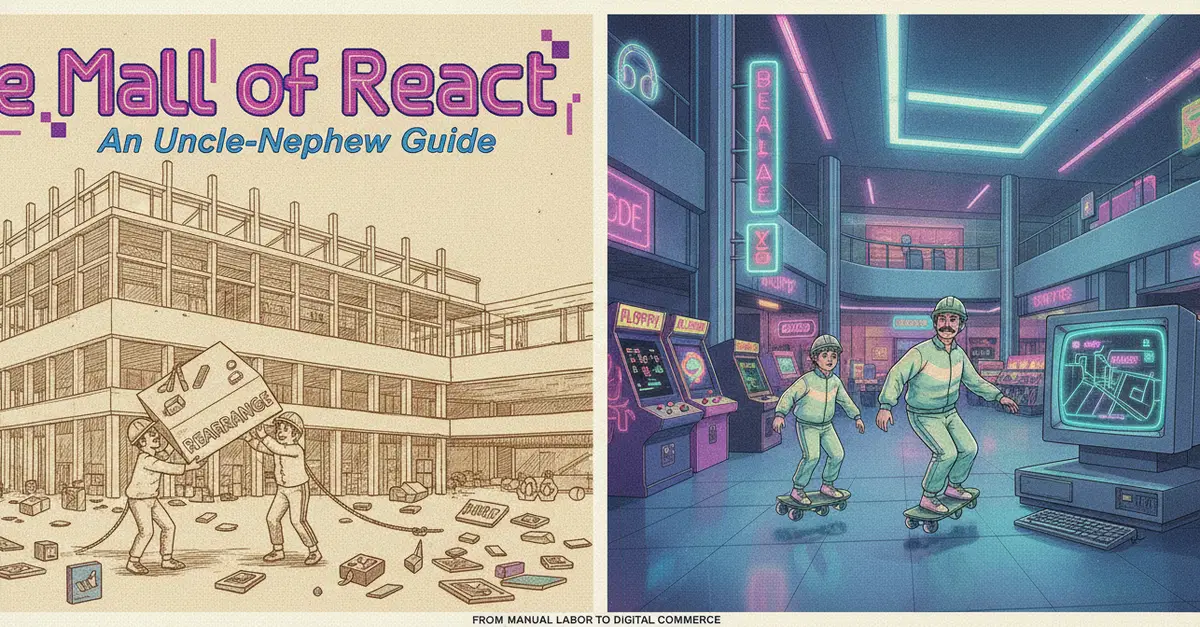 React Internals Explained: The Mall Analogy