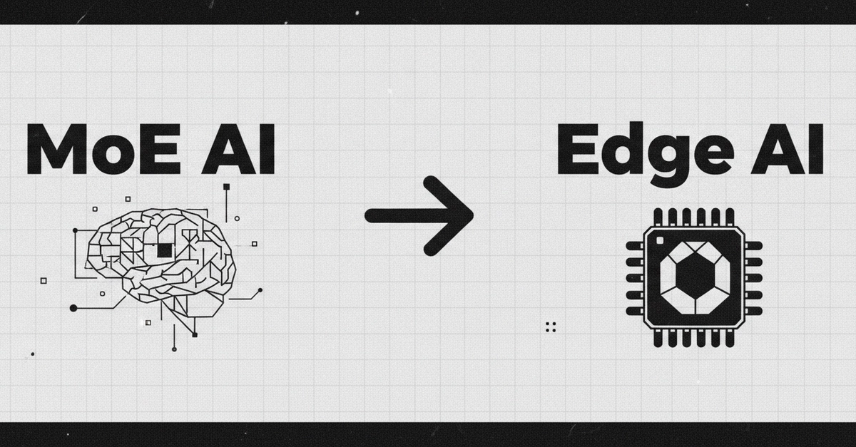 MoE and Edge AI: Distinct Concepts Enabling On-Device LLMs