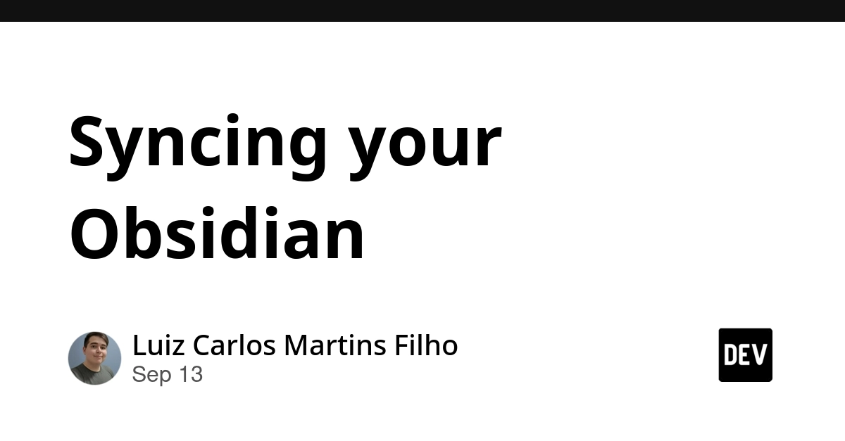 Obsidian Sync: LiveSync Plugin Offers Self-Hosted Solution