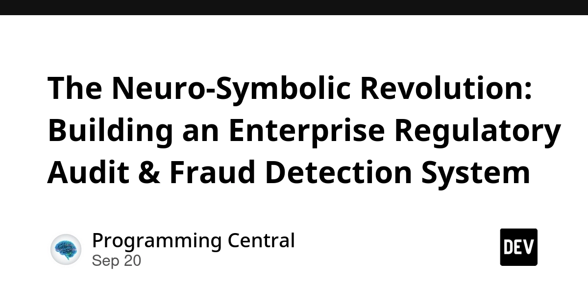 Neuro-Symbolic AI Tackles Enterprise Audit & Fraud Detection