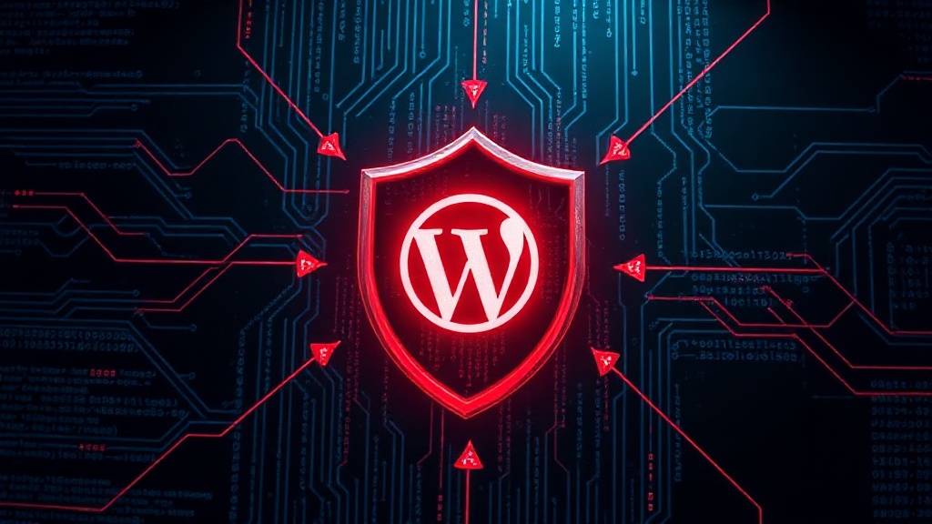 Diagram illustrating a supply chain attack on a WordPress plugin vendor