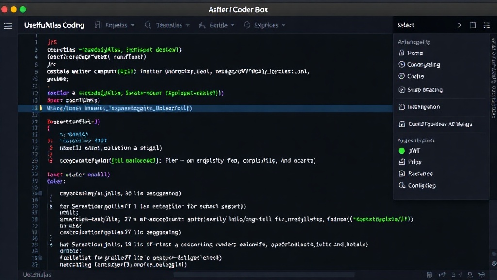 Screenshot of UsefulAtlas Coder Box with JSON formatting and JWT inspection tools visible