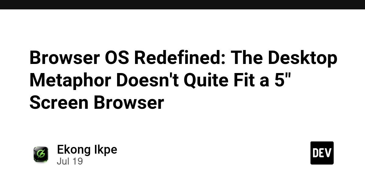 Browser OS GnokeStation Reimagines Desktop Metaphor for 5" Screens