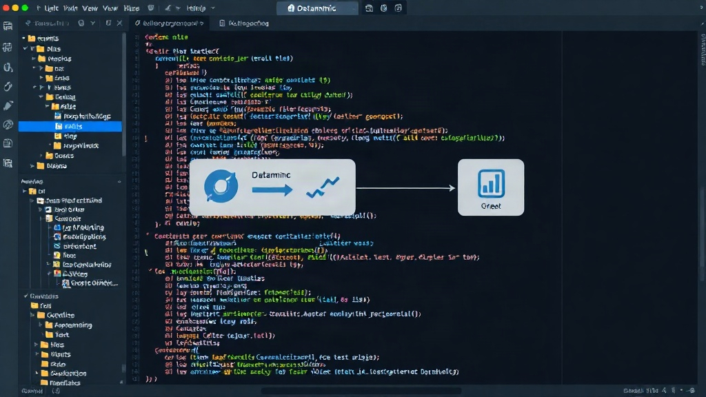 Diagram illustrating Datamimic's process of feeding real data to AI test generation.