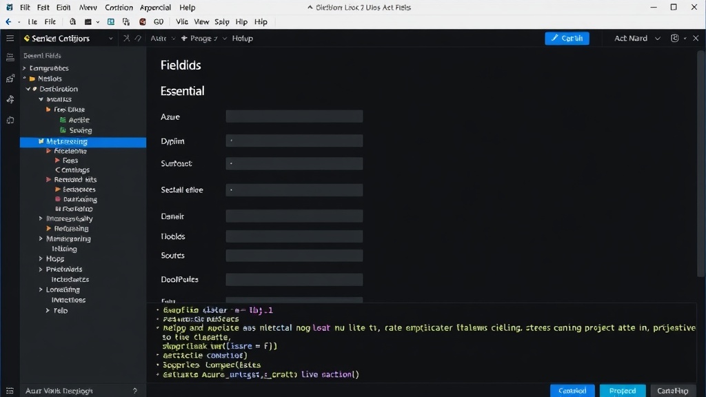 Azure VM basic configuration screen with essential fields highlighted