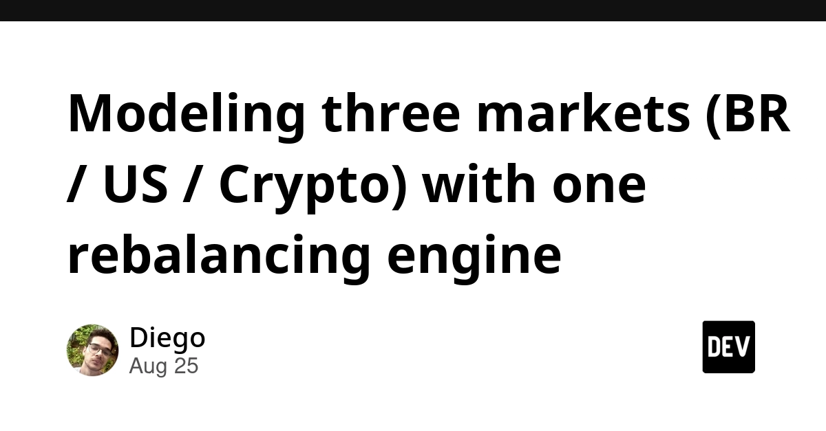 Single Engine Powers Balance App Across BR, US, and Crypto Markets