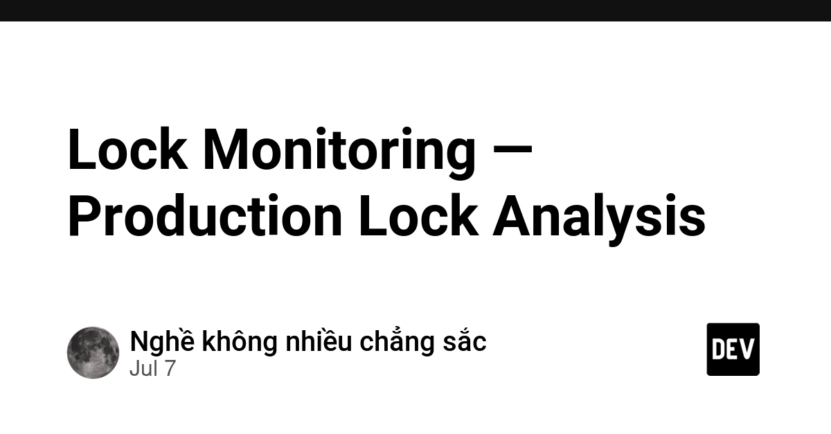 Postgres Lock Contention: Why pg_stat_activity and pg_locks Are Not Enough