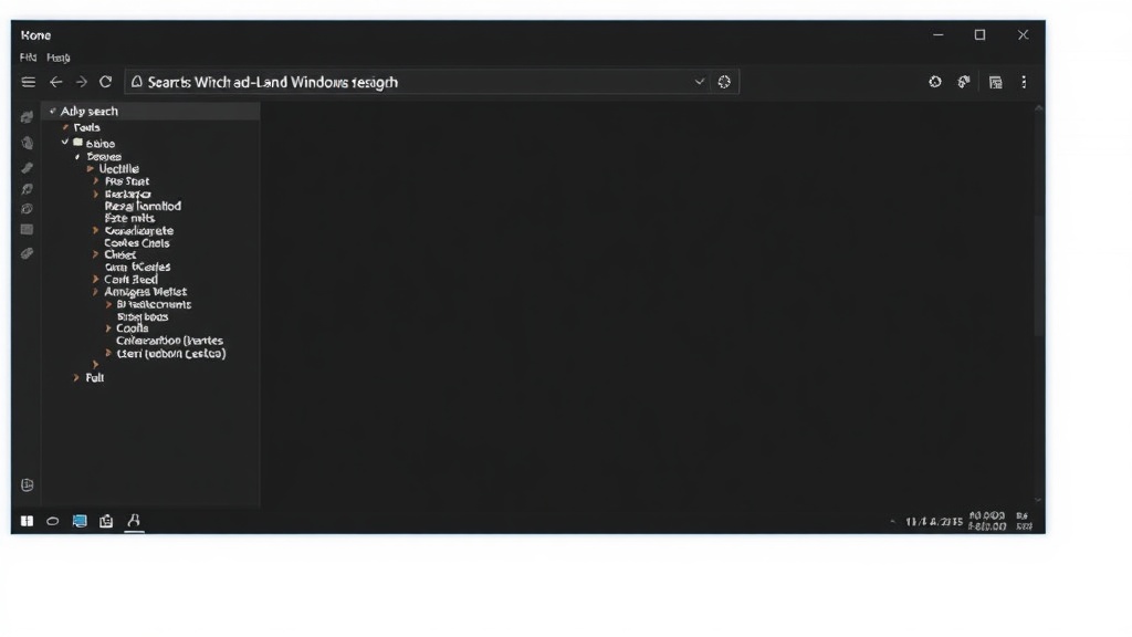 Windows Search bar interface showing a cleaner design with fewer promotional elements