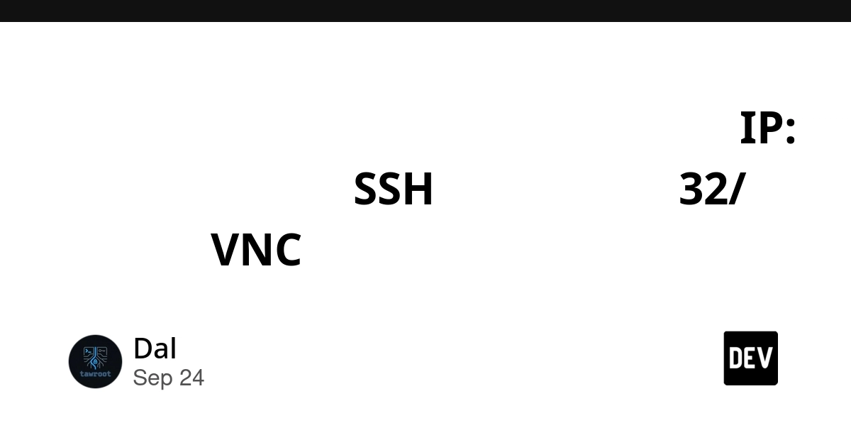 Linux Server SSH Outage After IP Change: VNC Console Solves Routing